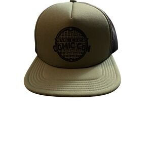 Roanoke Va olive green Big Lick Comic Con trucker hat